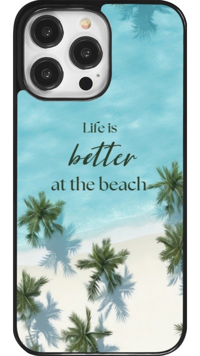 Coque iPhone 14 Pro Max - Summer 2025 Life is better at the beach