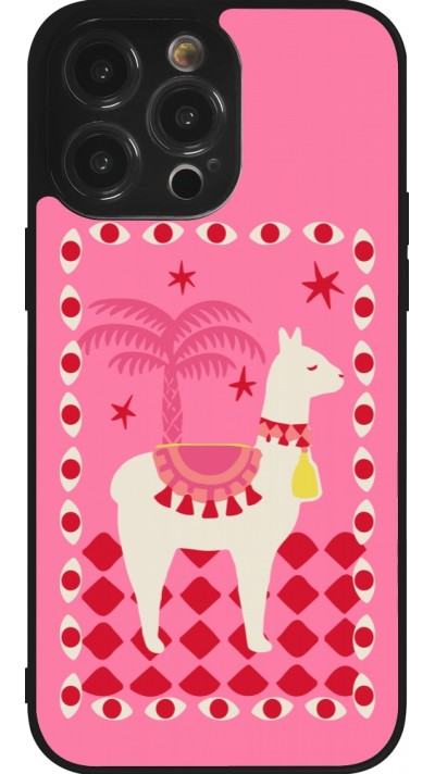 Coque iPhone 14 Pro Max - Silicone rigide noir Alpaca 2026