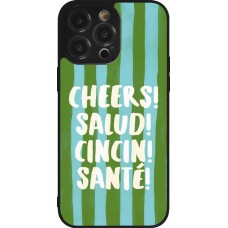 Coque iPhone 14 Pro Max - Silicone rigide noir Cheers 2026