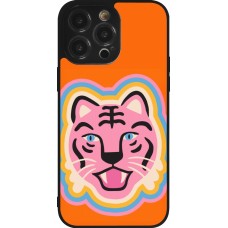 Coque iPhone 14 Pro Max - Silicone rigide noir Lion colors 2026