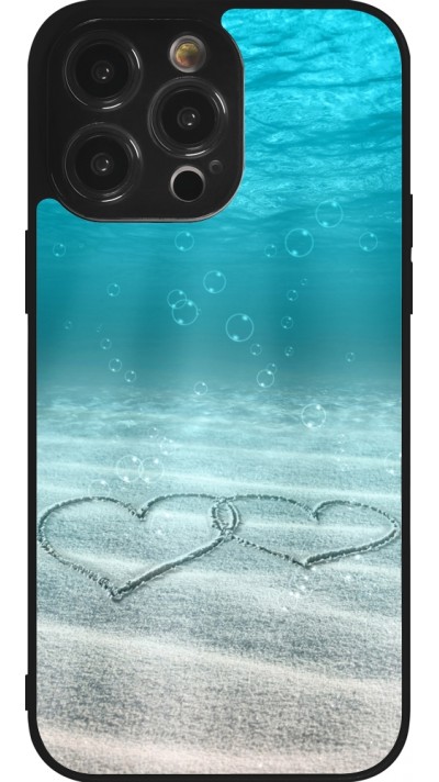 Coque iPhone 14 Pro Max - Silicone rigide noir Summer 18 19