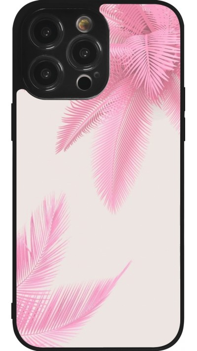 Coque iPhone 14 Pro Max - Silicone rigide noir Summer 20 15