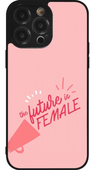 Coque iPhone 14 Pro Max - Silicone rigide noir Womens day 2026 4