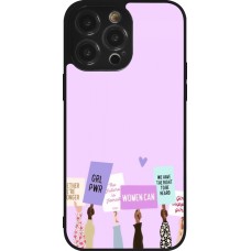 Coque iPhone 14 Pro Max - Silicone rigide noir Womens day 2026 9