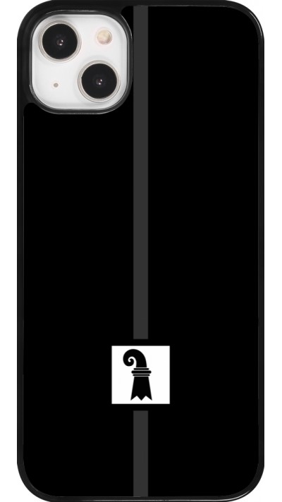 iPhone 14 Plus Case Hülle - Kanton BS schwarz