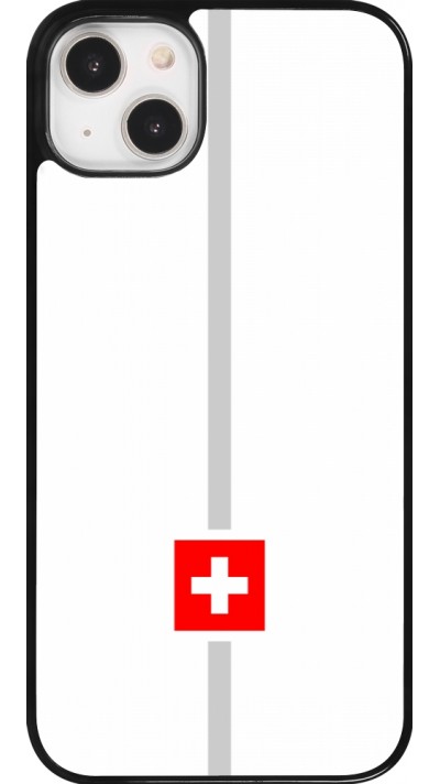 iPhone 14 Plus Case Hülle - Kanton CH weiss