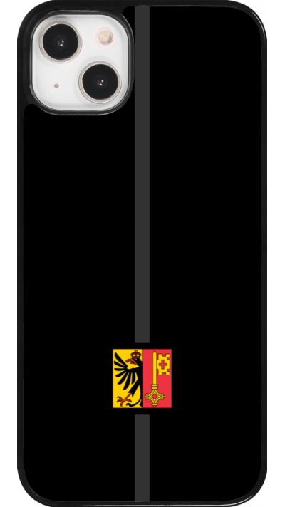 iPhone 14 Plus Case Hülle - Kanton GE schwarz