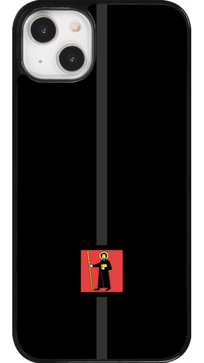 iPhone 14 Plus Case Hülle - Kanton GL schwarz