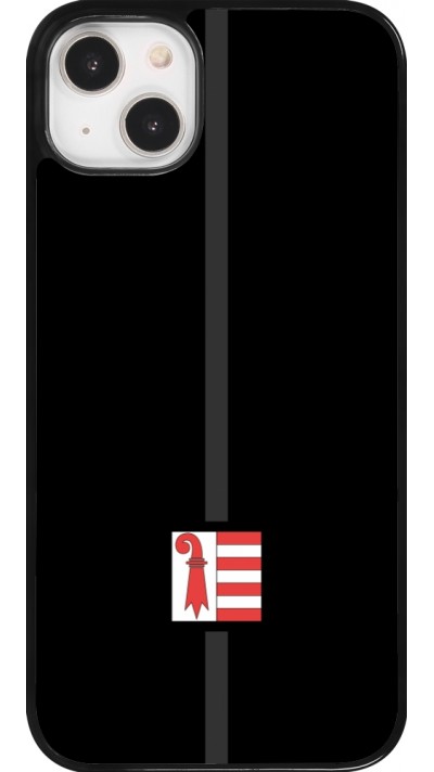 iPhone 14 Plus Case Hülle - Kanton JU schwarz