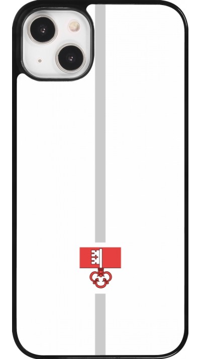 iPhone 14 Plus Case Hülle - Kanton OW weiss