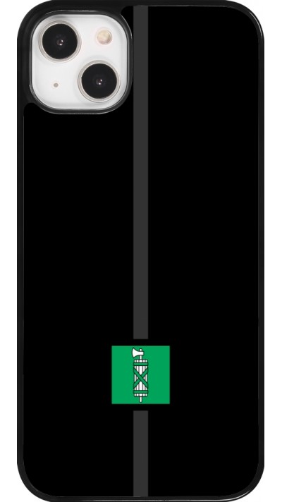 iPhone 14 Plus Case Hülle - Kanton SG schwarz