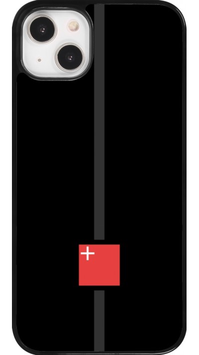 iPhone 14 Plus Case Hülle - Kanton SZ schwarz