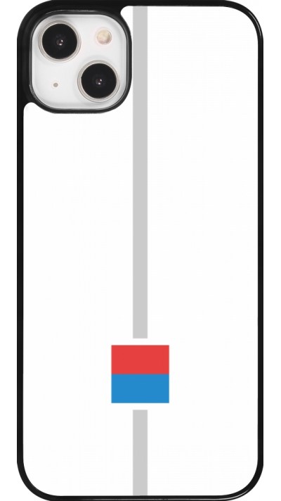 iPhone 14 Plus Case Hülle - Kanton TI weiss