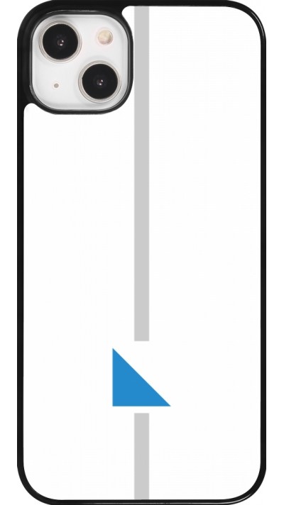 iPhone 14 Plus Case Hülle - Kanton ZH weiss