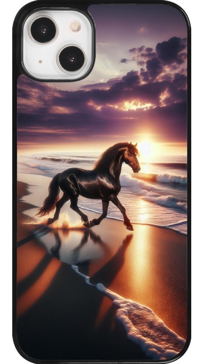 iPhone 14 Plus Case Hülle - Pferd majestätisch Strand