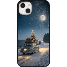 Coque iPhone 14 Plus - Christmas 25 Car with Tree Xmas