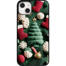 Coque iPhone 14 Plus - Christmas 25 Christmas textiles