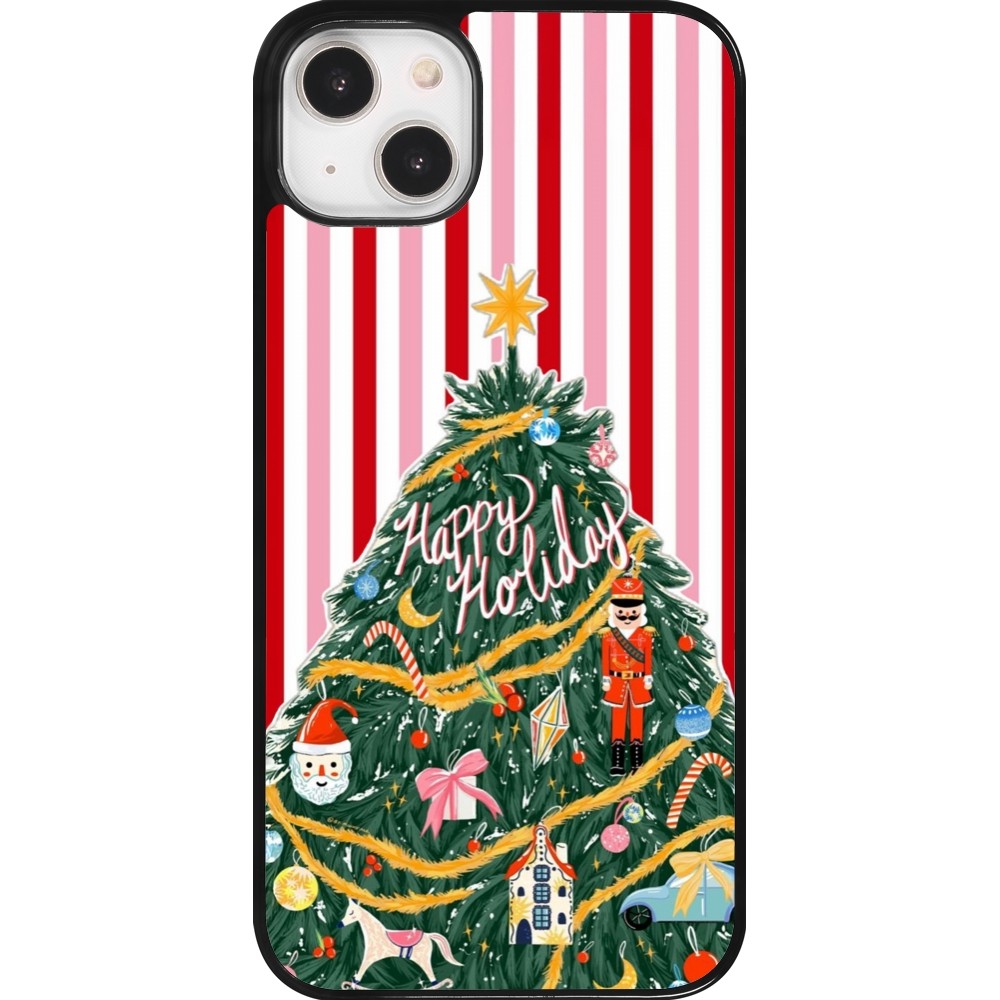 Coque iPhone 14 Plus - Christmas 25 Happy Holiday