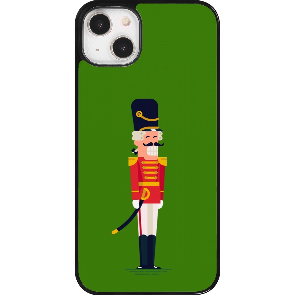 Coque iPhone 14 Plus - Christmas 25 Nutcracker Green