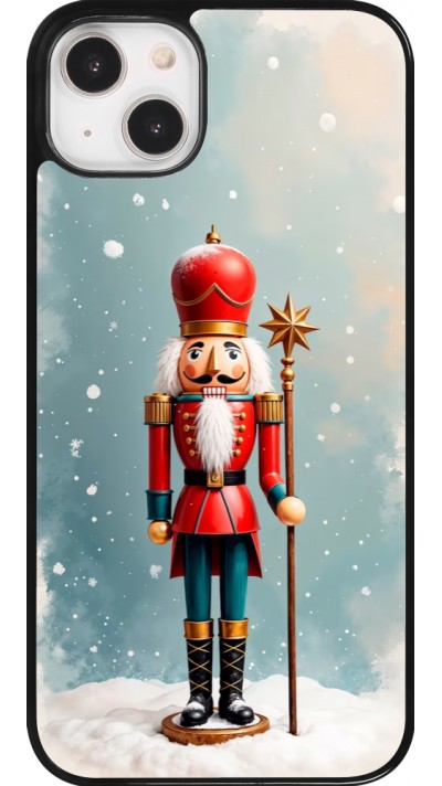 Coque iPhone 14 Plus - Christmas 25 Nutcracker Snow