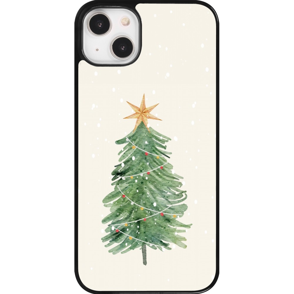 Coque iPhone 14 Plus - Christmas 25 Sketch Tree