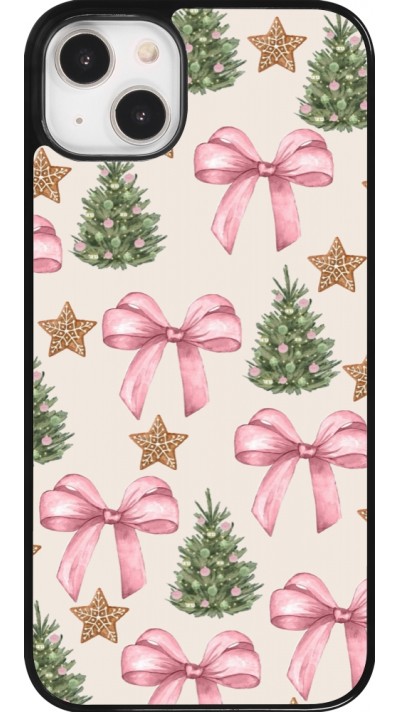 Coque iPhone 14 Plus - Christmas 25 Vintage Ribbons