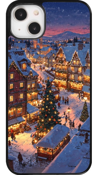 Coque iPhone 14 Plus - Christmas 25 Xmas Village