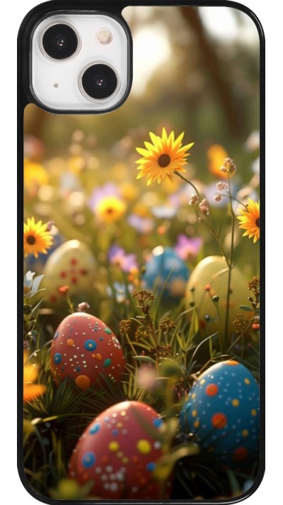 Coque iPhone 14 Plus - Easter 2026 Decorated eggs