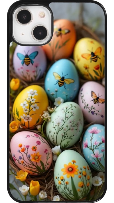Coque iPhone 14 Plus - Easter 2026 Eggs with bees