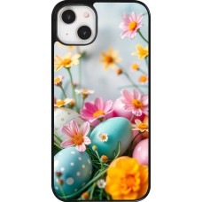 Coque iPhone 14 Plus - Easter 2026 Eggs with flowers
