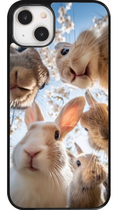 Coque iPhone 14 Plus - Easter 2026 Rabbits