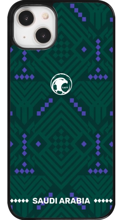 Coque iPhone 14 Plus - Maillot de football Arabie saoudite 2026 personnalisable