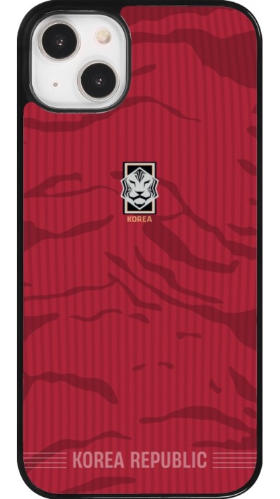 Coque iPhone 14 Plus - Maillot de football Corée du Sud 2026 personnalisable