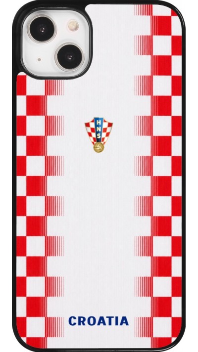 Coque iPhone 14 Plus - Maillot de football Croatie 2026 personnalisable