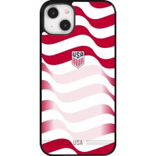 Coque iPhone 14 Plus - Maillot de football États-Unis 2026 personnalisable