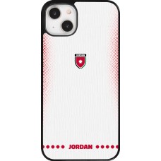 Coque iPhone 14 Plus - Maillot de football Jordanie 2026 personnalisable