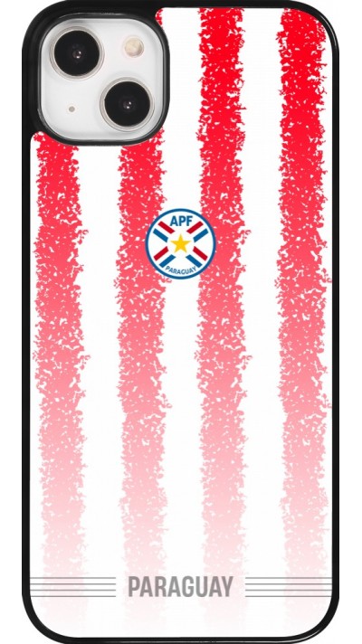 Coque iPhone 14 Plus - Maillot de football Paraguay 2026 personnalisable