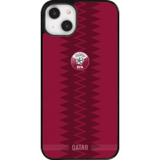 Coque iPhone 14 Plus - Maillot de football Qatar 2026 personnalisable