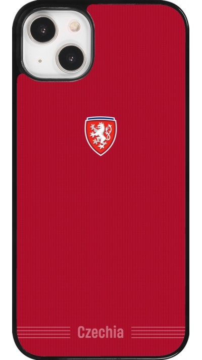 Coque iPhone 14 Plus - Maillot de football Répuplique Tchèque 2026 personnalisable