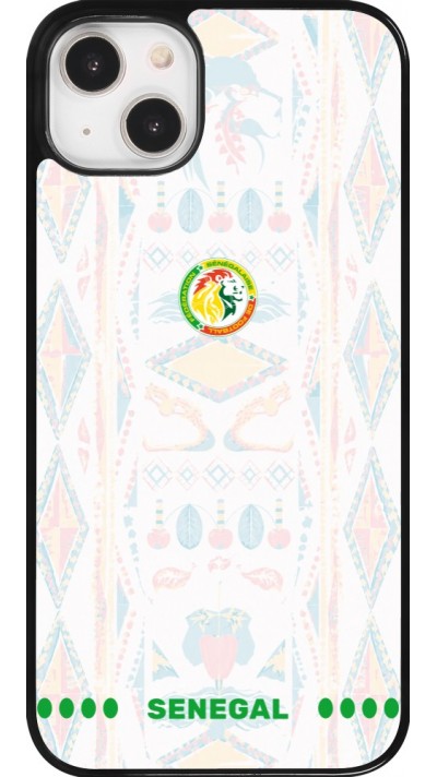 Coque iPhone 14 Plus - Maillot de football Sénégal 2026 personnalisable