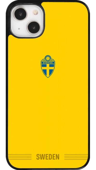 Coque iPhone 14 Plus - Maillot de football Suède 2026 personnalisable