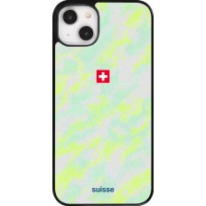 Coque iPhone 14 Plus - Maillot de football Suisse Away 2026 personnalisable