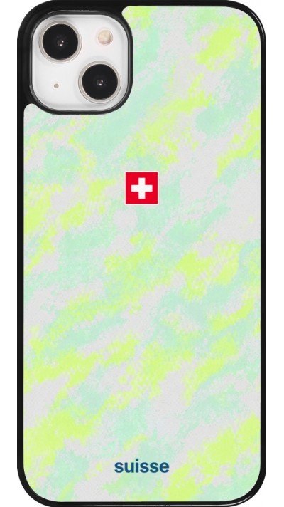 Coque iPhone 14 Plus - Maillot de football Suisse Away 2026 personnalisable