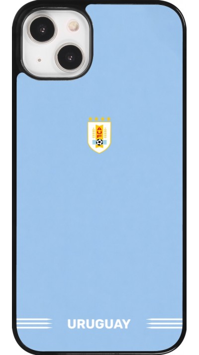 Coque iPhone 14 Plus - Maillot de football Uruguay 2026 personnalisable