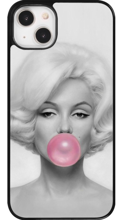 Coque iPhone 14 Plus - Marilyn Bubble