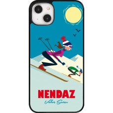 Coque iPhone 14 Plus - Nendaz Ski Downhill