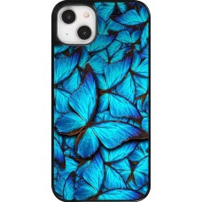 Coque iPhone 14 Plus - Papillon bleu