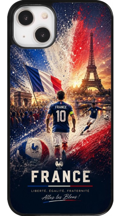 Coque iPhone 14 Plus - Football France splash 2026