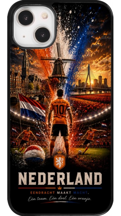 Coque iPhone 14 Plus - Football Pays-Bas splash 2026