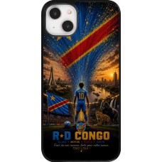 Coque iPhone 14 Plus - Football République démocratique du Congo splash 2026
